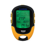Portable Digital Altimeter Barometer Compass Locator Handheld GPS