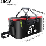 Portable EVA Fishing Bag Collapsible Fishing Bucket Live