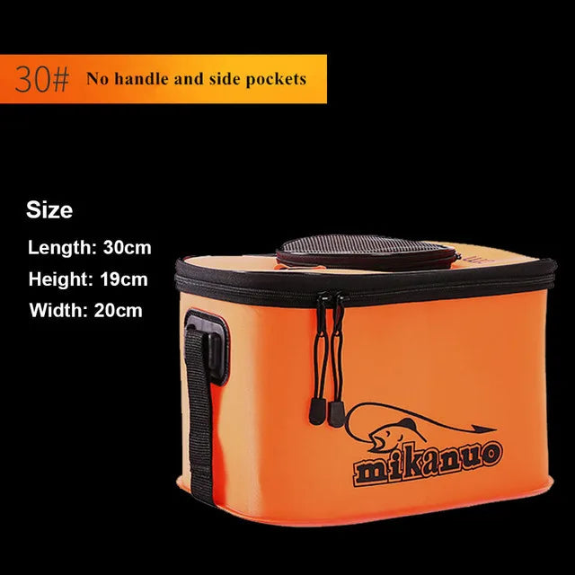 Portable EVA Fishing Bag Collapsible Fishing Bucket Live