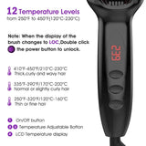 Portable Fast Heating Hair Straighteners Hot Comb for