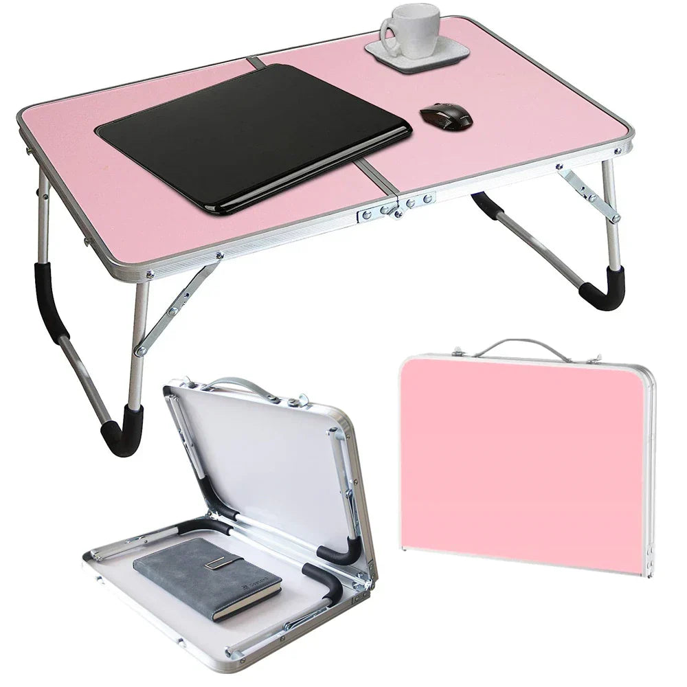 Portable Folding Laptop Desk, Mini Foldable Camping Table,