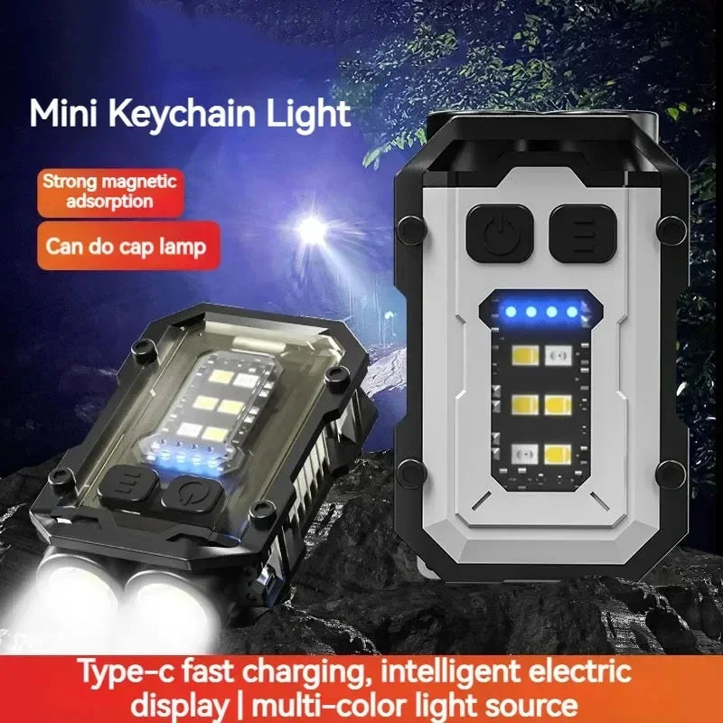 Portable Mini Keychain Light LED High Bright Flashlight