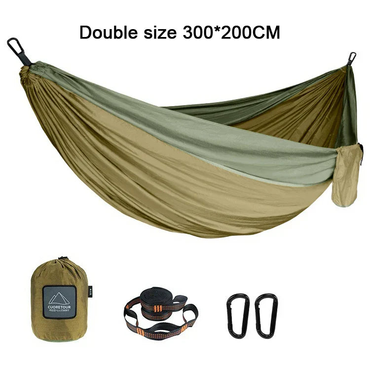 Portable Nylon Parachute Fabric Single and Double Size