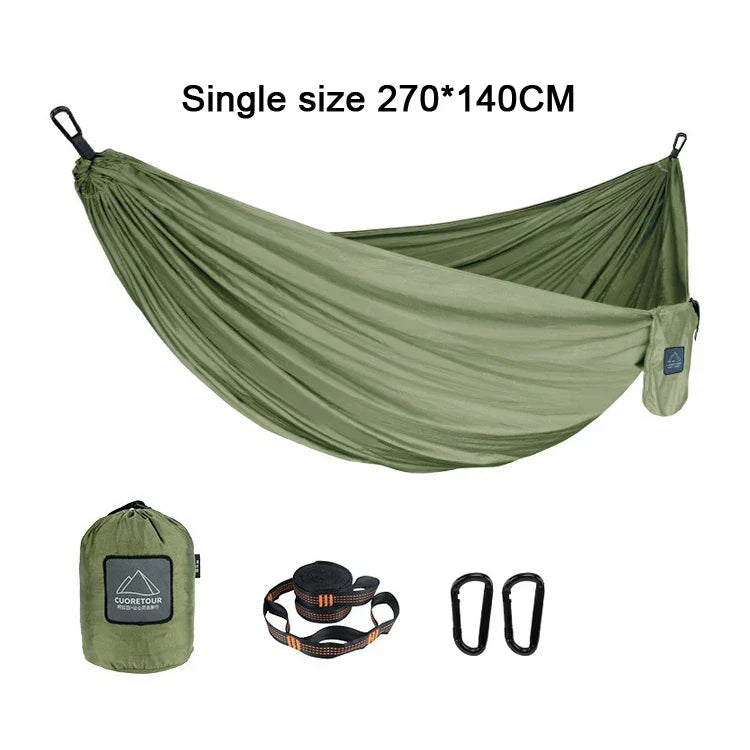 Portable Nylon Parachute Fabric Single and Double Size