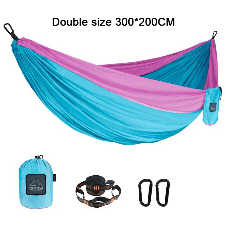 Portable Nylon Parachute Fabric Single and Double Size