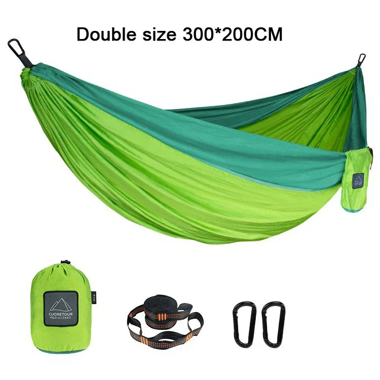 Portable Nylon Parachute Fabric Single and Double Size