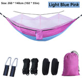 Portable Outdoor Camping Leisure Double Mosquito Net Hammocks