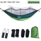 Portable Outdoor Camping Leisure Double Mosquito Net Hammocks