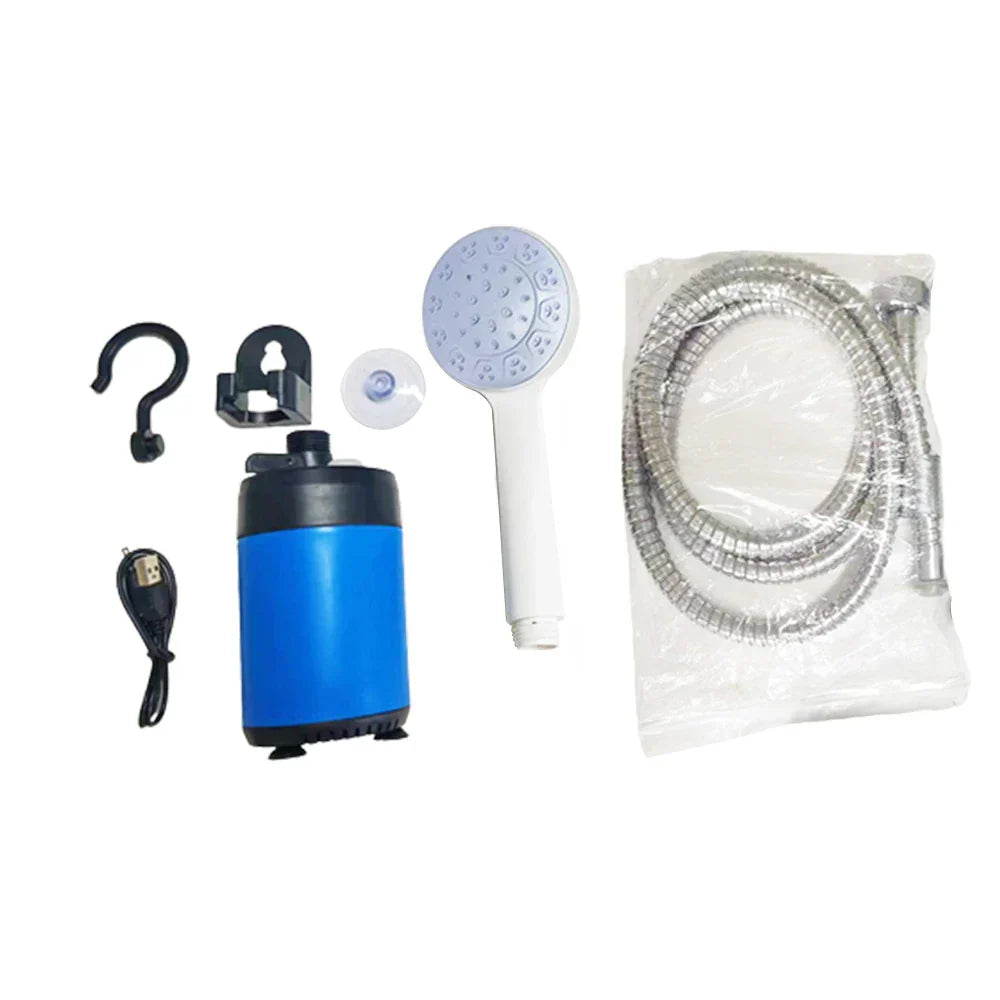 Portable Shower Outdoor Camping Shower Handheld Electric Shower