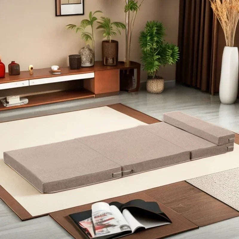 Portable Single Memory Foam Folding Mattresses Soft Lazy