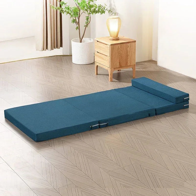 Portable Single Memory Foam Folding Mattresses Soft Lazy