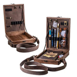 Portable Writers Messenger Wood Box MultiFunction Artist Tool