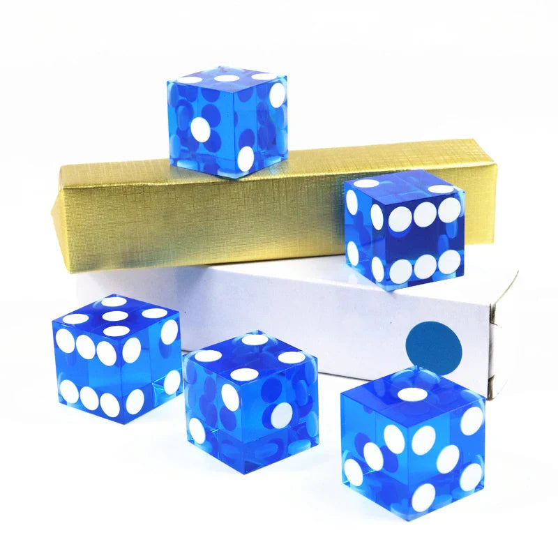 Precision Dice 19MM High-grade Acrylic TransparentSix Sided D6