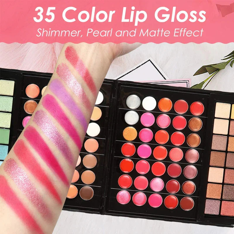 Professional 177 Color Eyeshadow Palette Makeup Cosmetic Sets