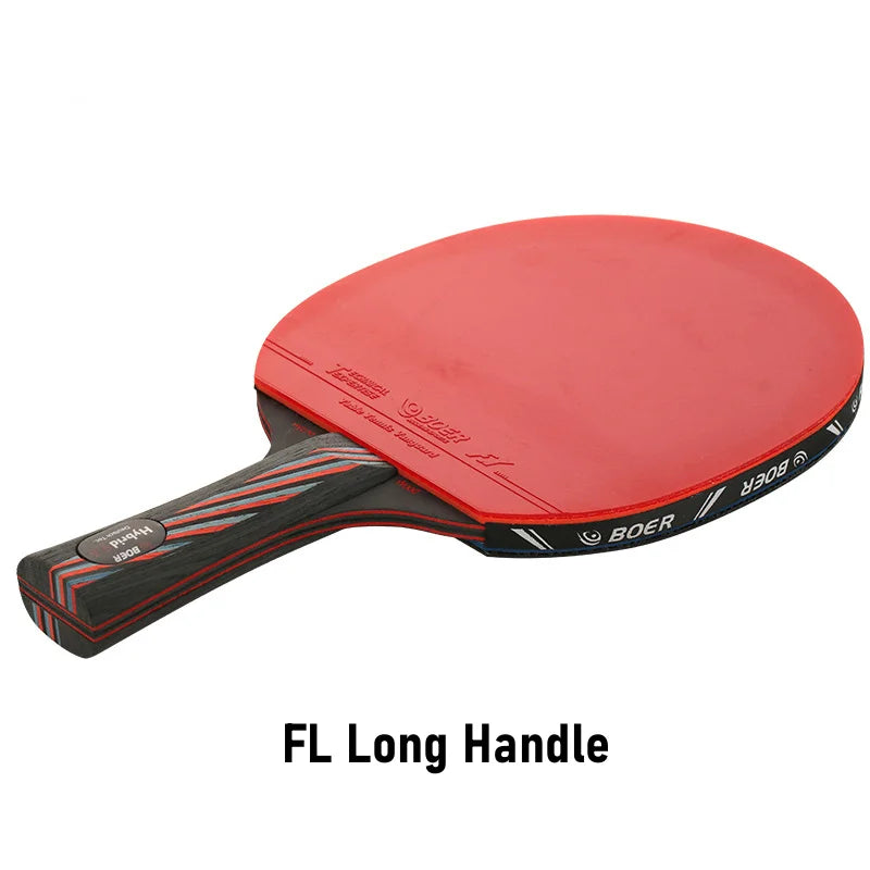 Professional 6 Star Ping Pong Racket Rubber Nano