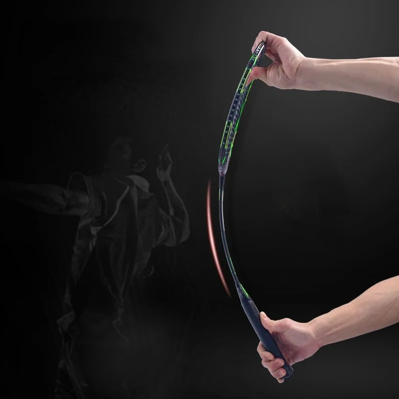 Professional 6U Ultralight Carbon Fiber Sports Training Racket