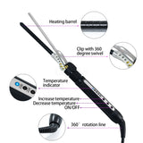 Professional 7mm Curler Iron Wand for Man Roller