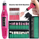 Professional Electric Nail Drill Machine Manicure Milling Cutter