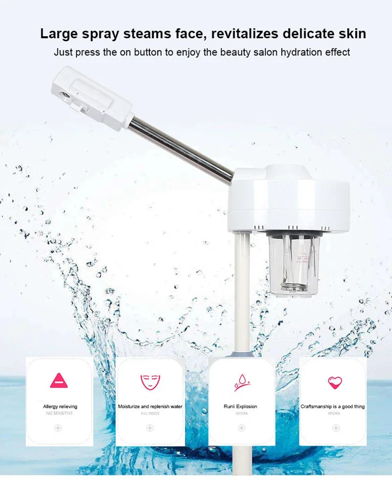 Professional Facial Steamer Hot Thermal Spray Device Beauty