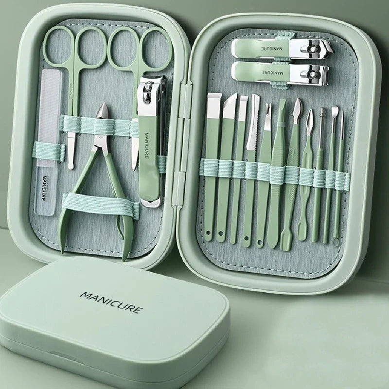 Professional Manicure Tools Set Stainless Steel Nail Clipper