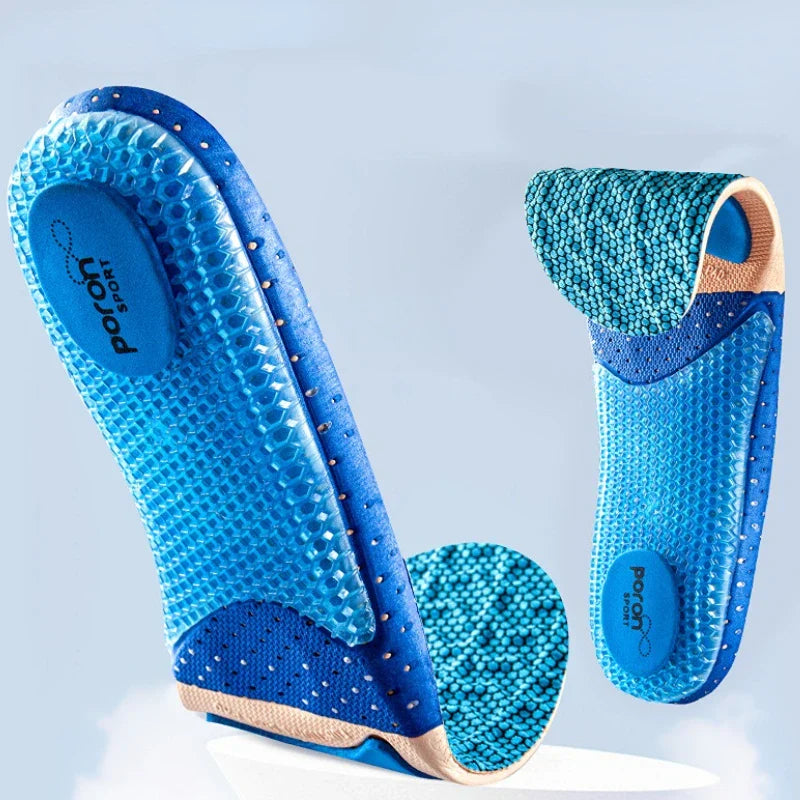 Professional Sport Insoles Breathable Technology Design Shock Absorption