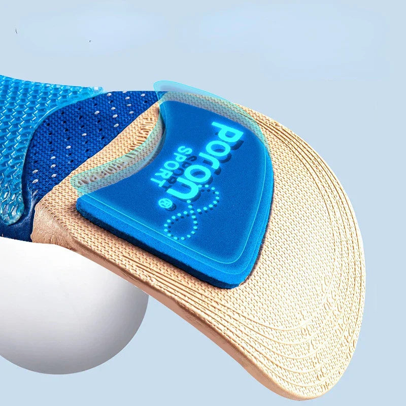 Professional Sport Insoles Breathable Technology Design Shock Absorption