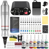 Professional Tattoo Machine Set Rotary Tattoo Pen Kit