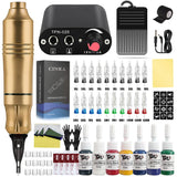 Professional Tattoo Machine Set Rotary Tattoo Pen Kit