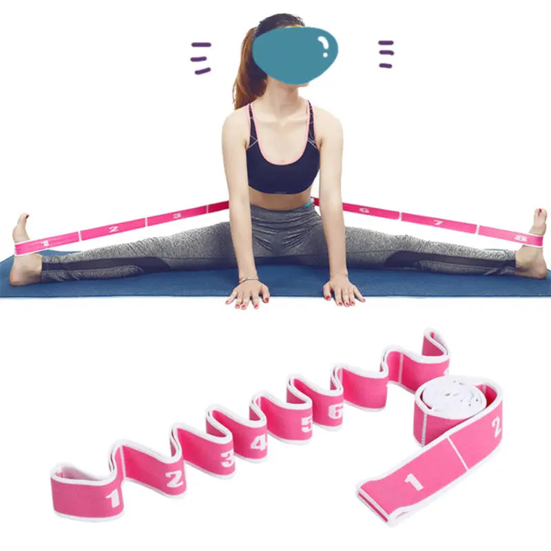Professional Yoga Belt Gymnastics Supplies Stretch Resistance Band