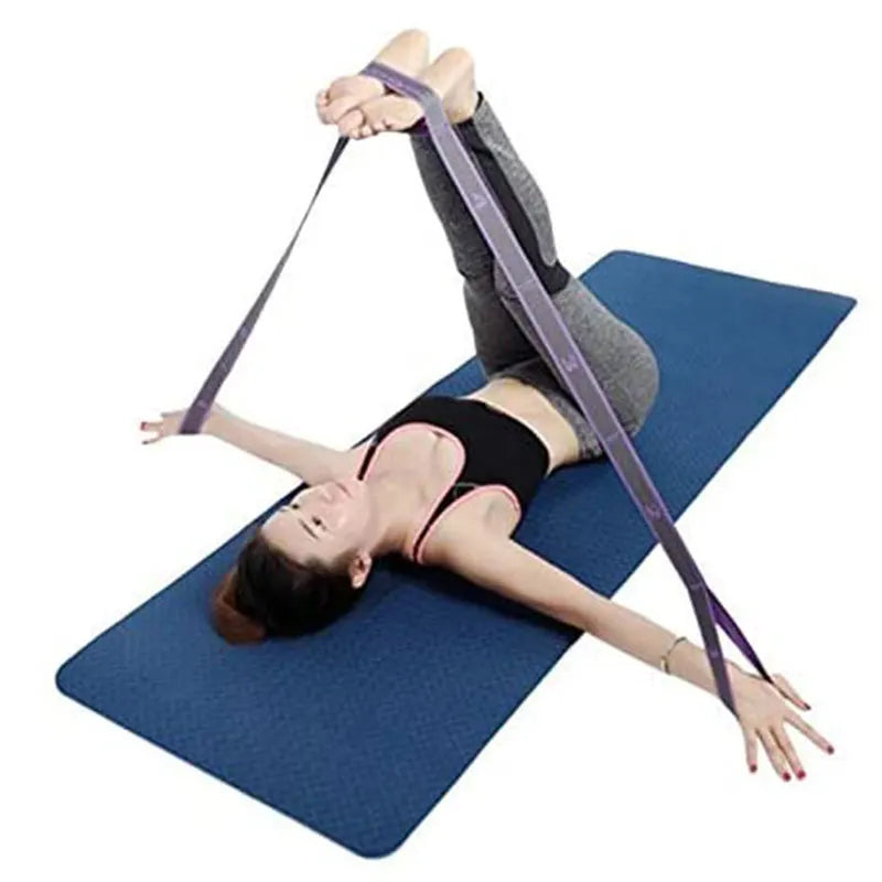Professional Yoga Belt Gymnastics Supplies Stretch Resistance Band
