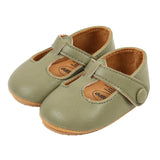 Pudcoco Baby Girl Premium PU Flats Infant First