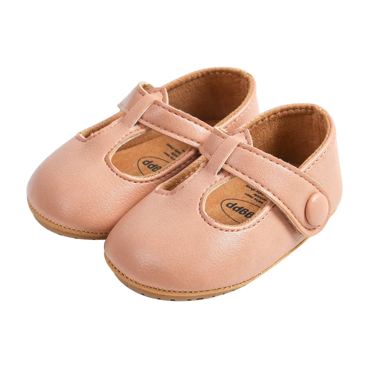 Pudcoco Baby Girl Premium PU Flats Infant First