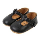 Pudcoco Baby Girl Premium PU Flats Infant First