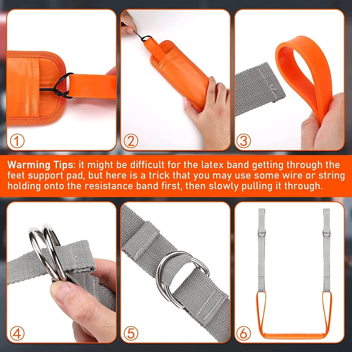 Pull Up Assistance Bands Set Resistance Strap for