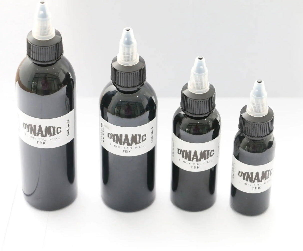 Quality Dynamic Triple Black Pigment Tattoo Ink 30ml