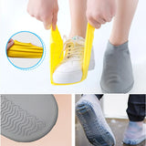 Rain Shoes Cover Solid Color Non Slip Shoes