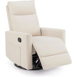 Recliner Chair for Adults, Massage Fabric Small Recliner