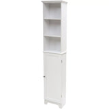 Redmon Shaker Style Tall Floor Shelf with Lower