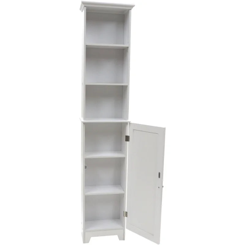 Redmon Shaker Style Tall Floor Shelf with Lower