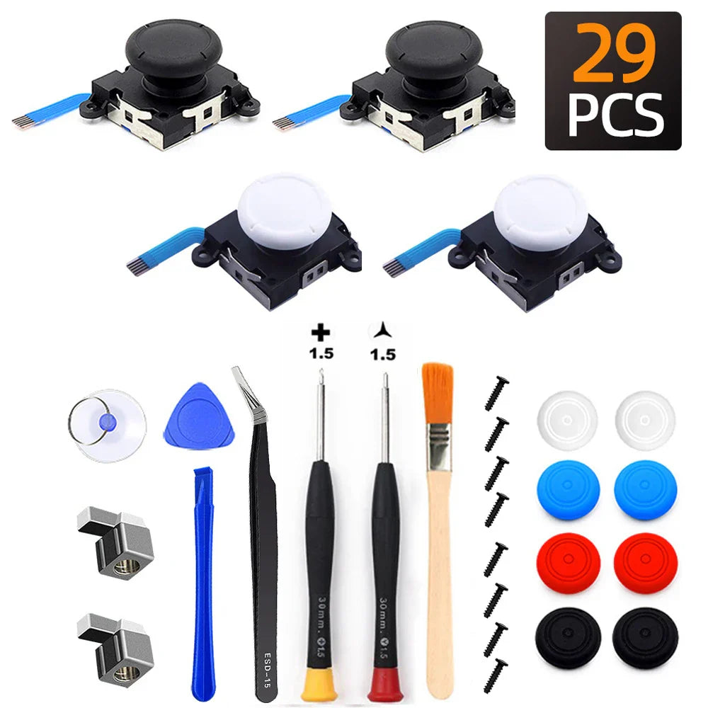 Replacement Joycon Joystick Thumb Stick Repair Kit for