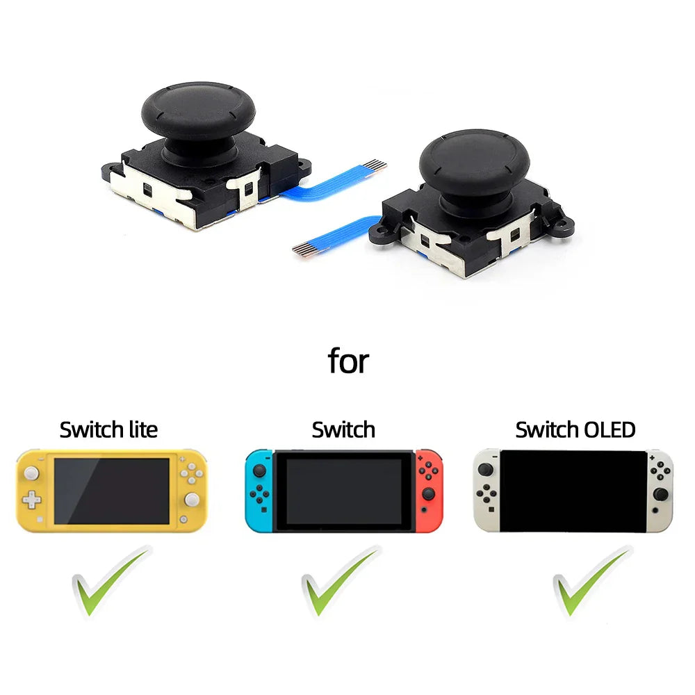 Replacement Joycon Joystick Thumb Stick Repair Kit for