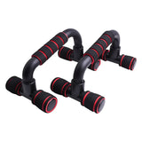 Resistance Bands Push Up Stand Bar Abdominal Wheel