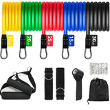 Resistance Bands Set Bodybuilding Home Gym Equipment Professional
