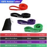 Resistance Bands for Fitness Rubber Pull Up, Yoga