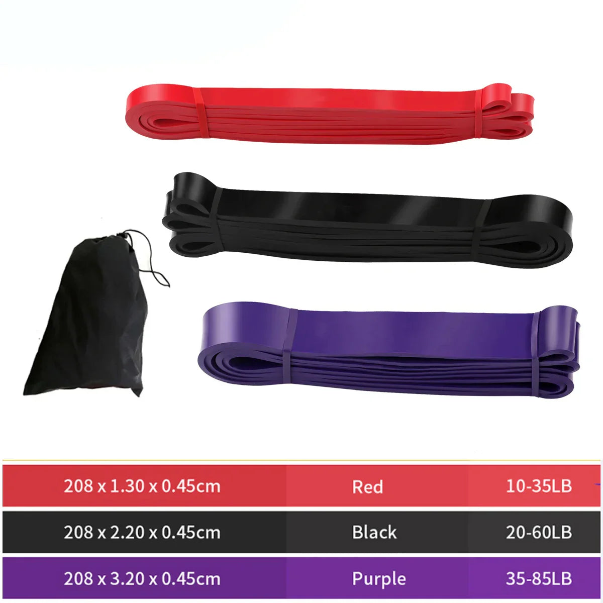 Resistance Bands for Fitness Rubber Pull Up, Yoga