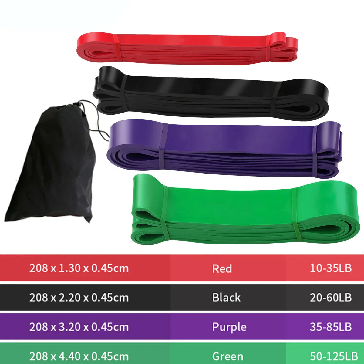 Resistance Bands for Fitness Rubber Pull Up, Yoga