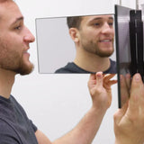 Retractable Adjustable Trifold Mirror Self Hairdressing Shaving Makeup