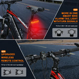 Rockbye Bicycle Rear Light Alarm Waterproof Rechargeable Scooter