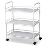 Rolling Trolley Cart 3 Shelves Hair Beauty Salon