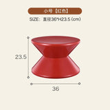 Round Coffee Table Plastic Nordic Home Furniture Living